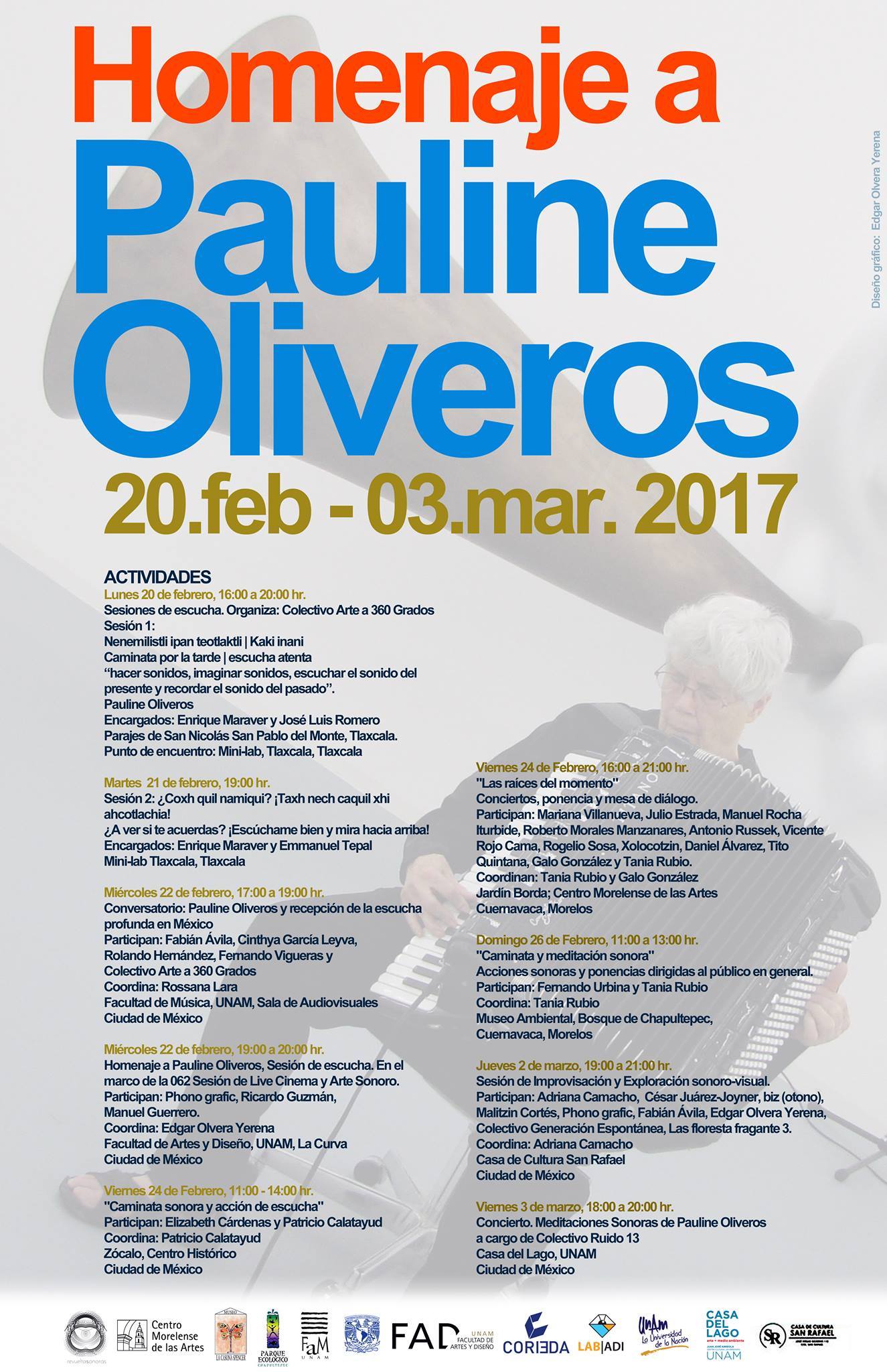 homenaje pauline oliveros (Diego Villaseñor, músico)