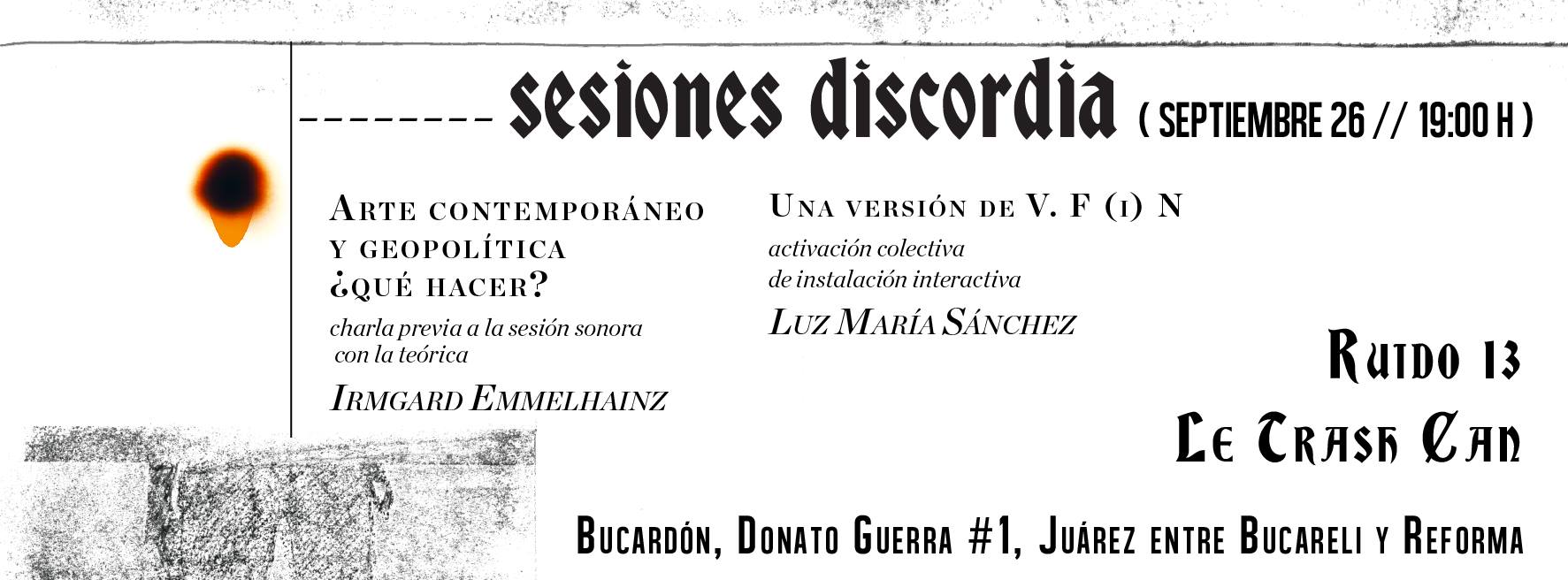 sesiones discordia (Diego Villaseñor, músico)